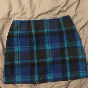 Plaid skirt